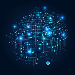 藍色光感科技海報背景素材背景圖片免費下載 廣告背景 psd 千庫網 圖片編號4647674